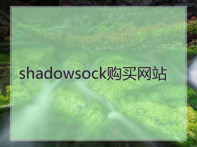 shadowsock购买网站