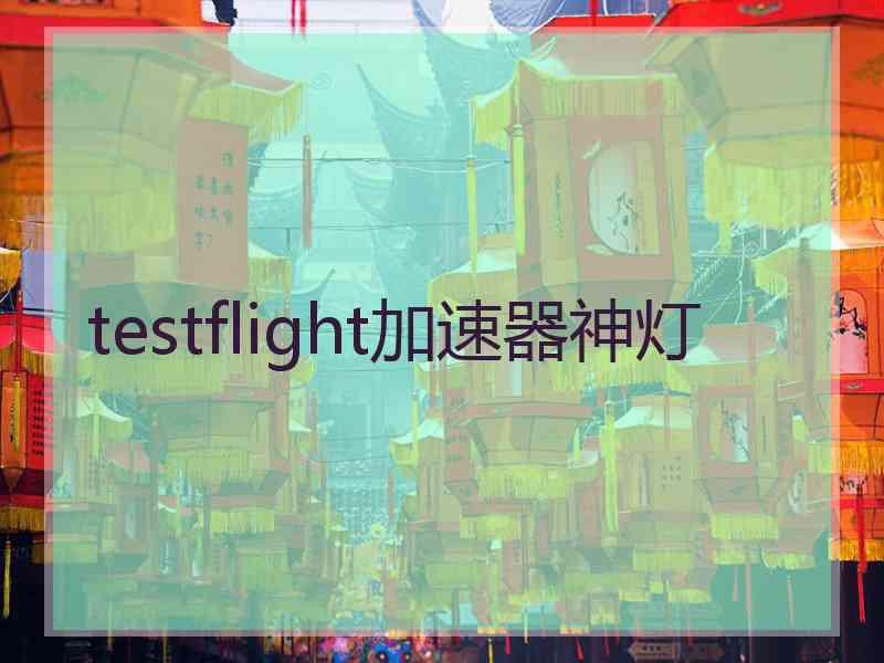 testflight加速器神灯