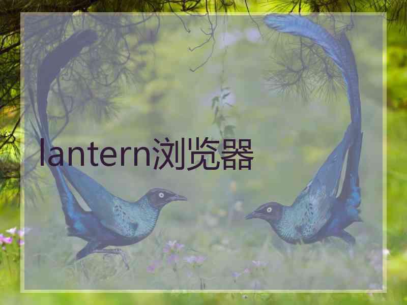 lantern浏览器