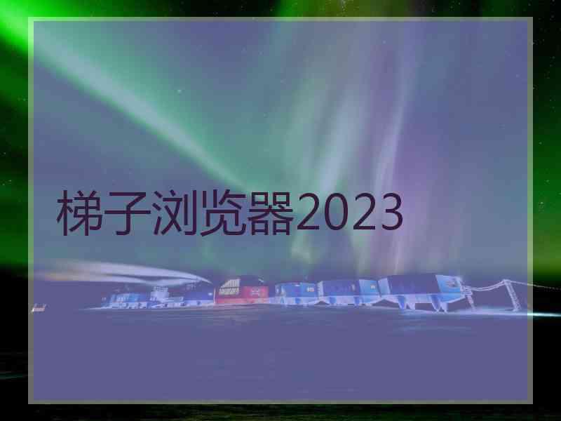 梯子浏览器2023