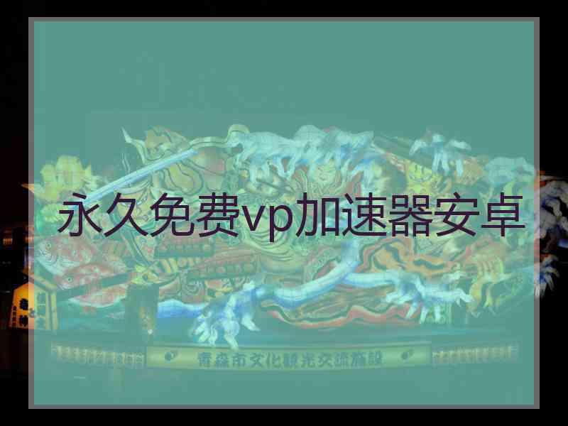 永久免费vp加速器安卓