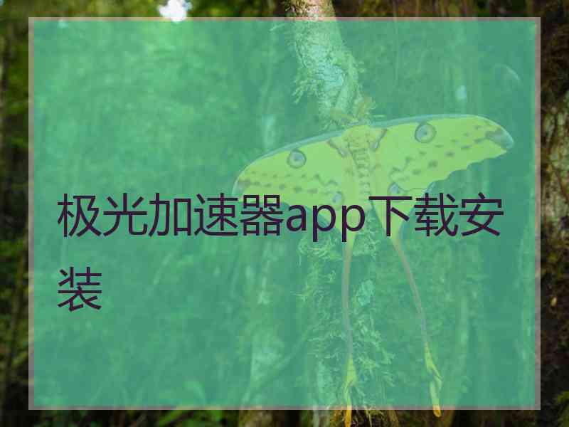 极光加速器app下载安装