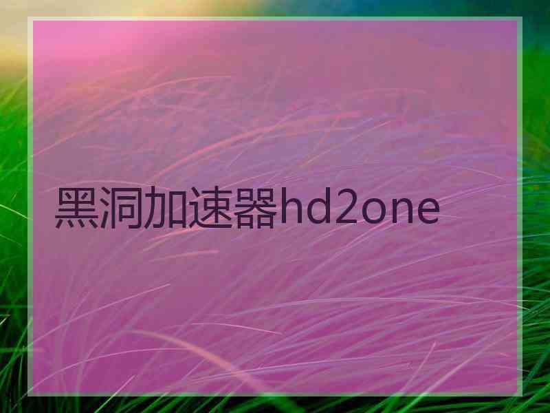 黑洞加速器hd2one