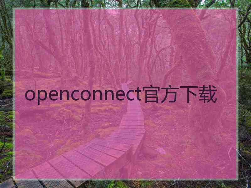 openconnect官方下载