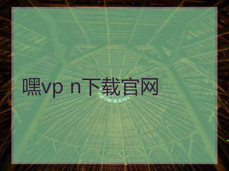 嘿vp n下载官网