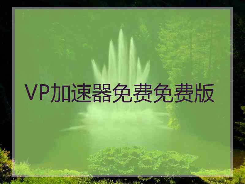 VP加速器免费免费版