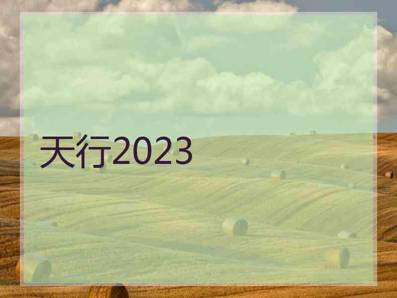 天行2023