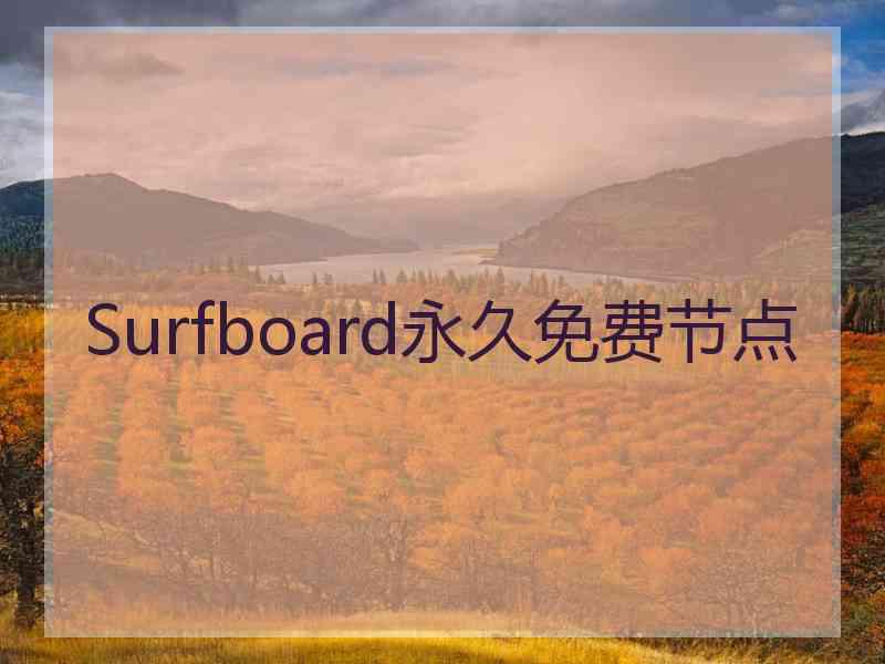 Surfboard永久免费节点