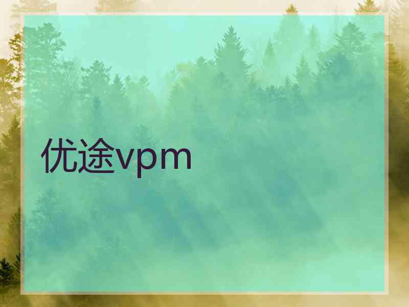 优途vpm