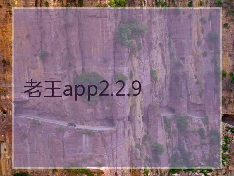 老王app2.2.9