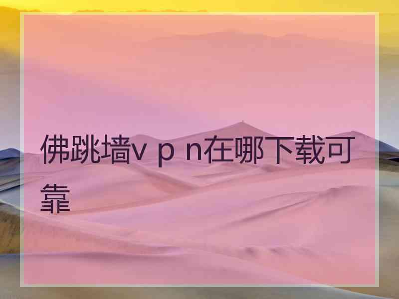 佛跳墙v p n在哪下载可靠