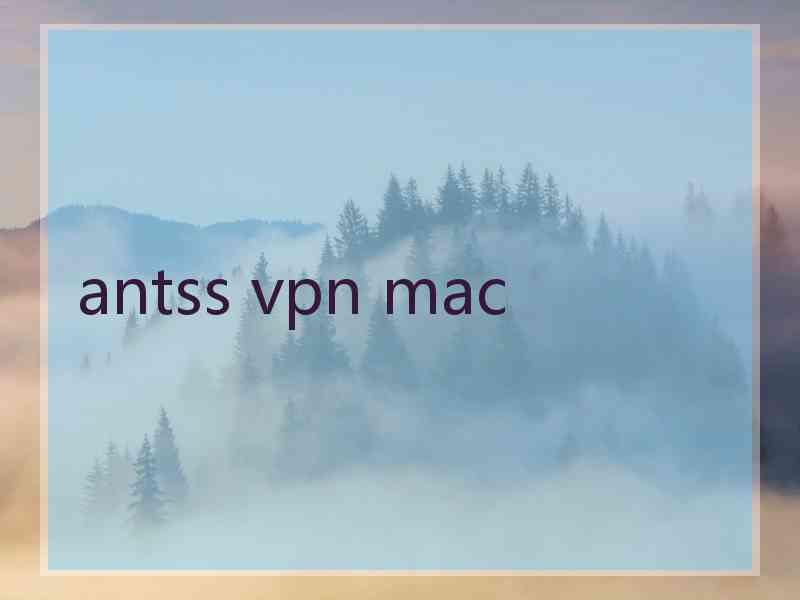 antss vpn mac