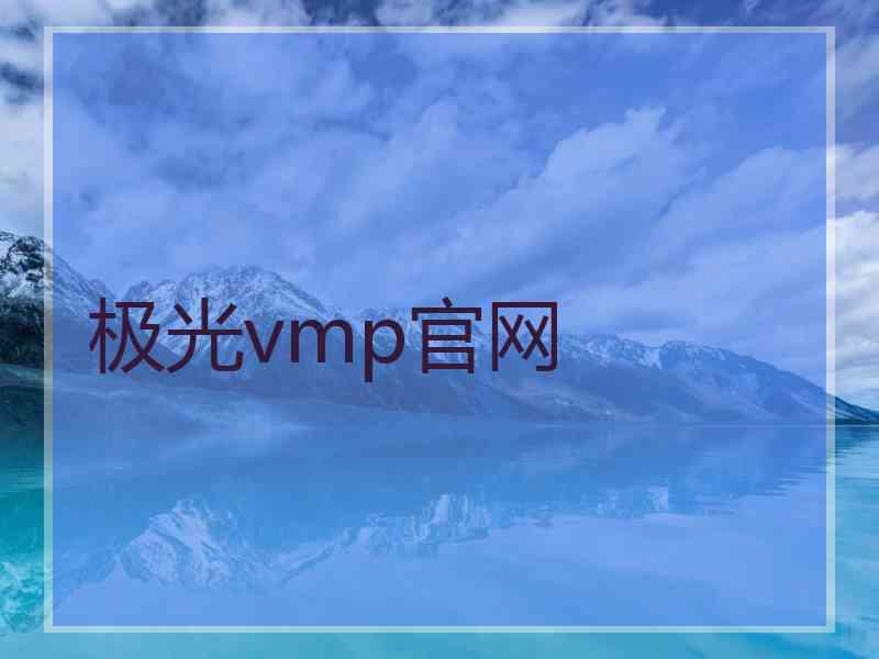 极光vmp官网