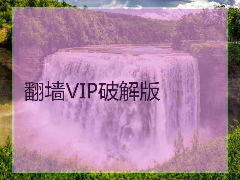 翻墙VIP破解版