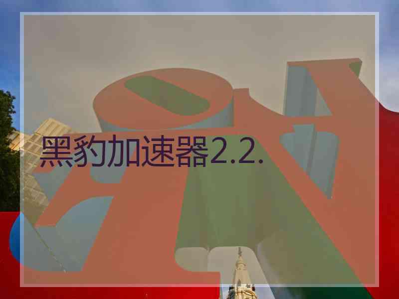 黑豹加速器2.2.