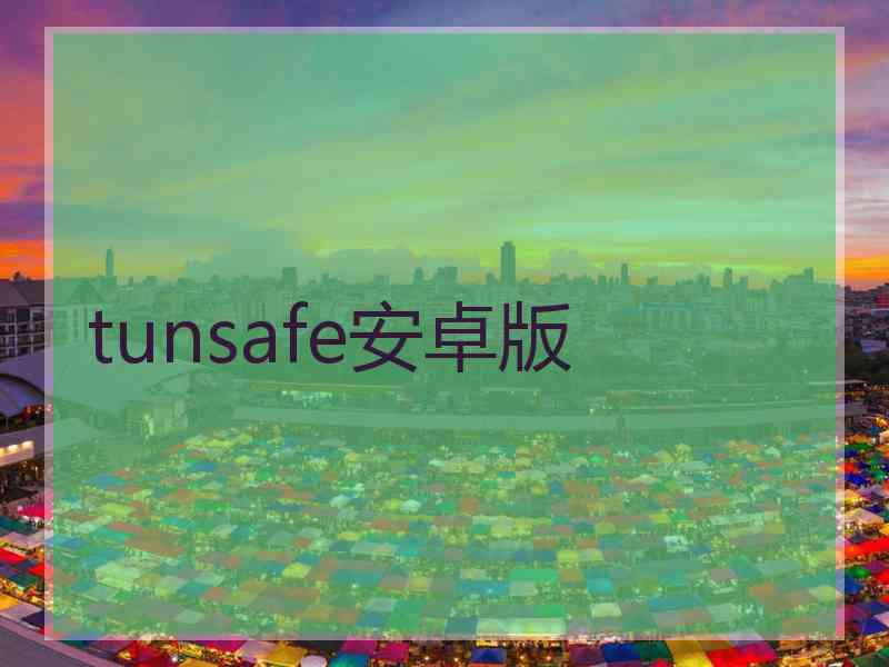 tunsafe安卓版