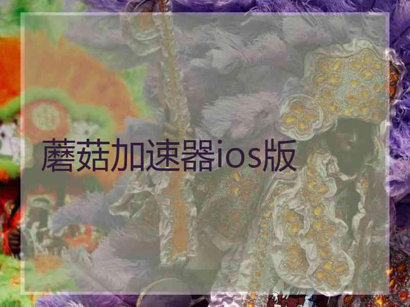 蘑菇加速器ios版