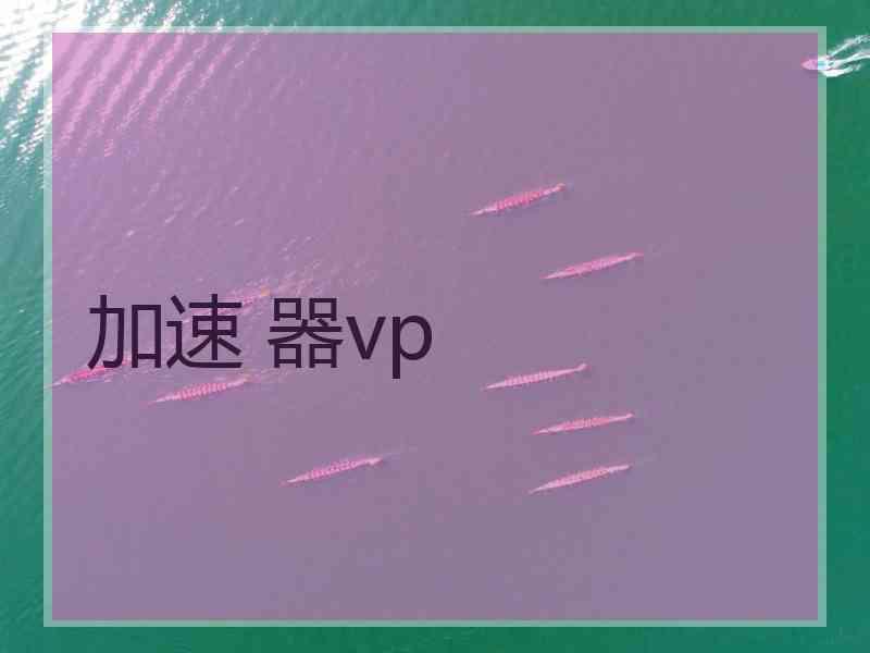 加速 器vp