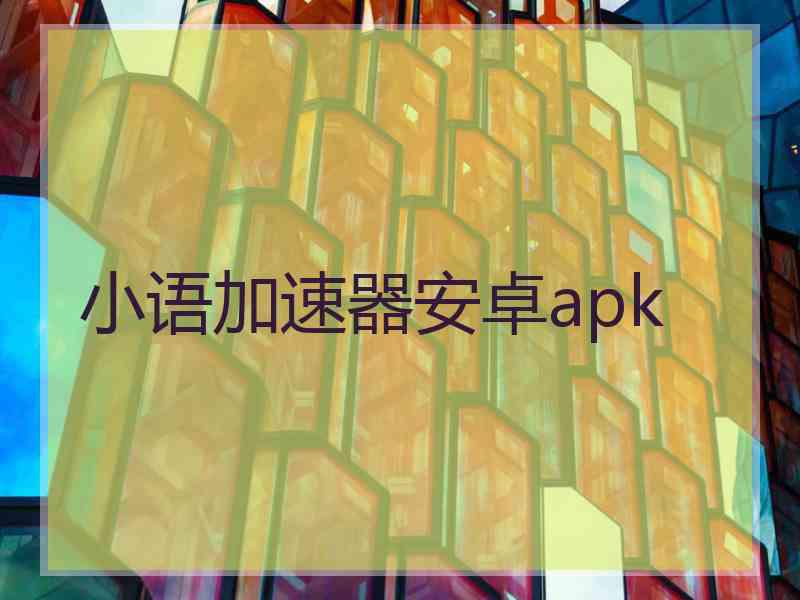 小语加速器安卓apk