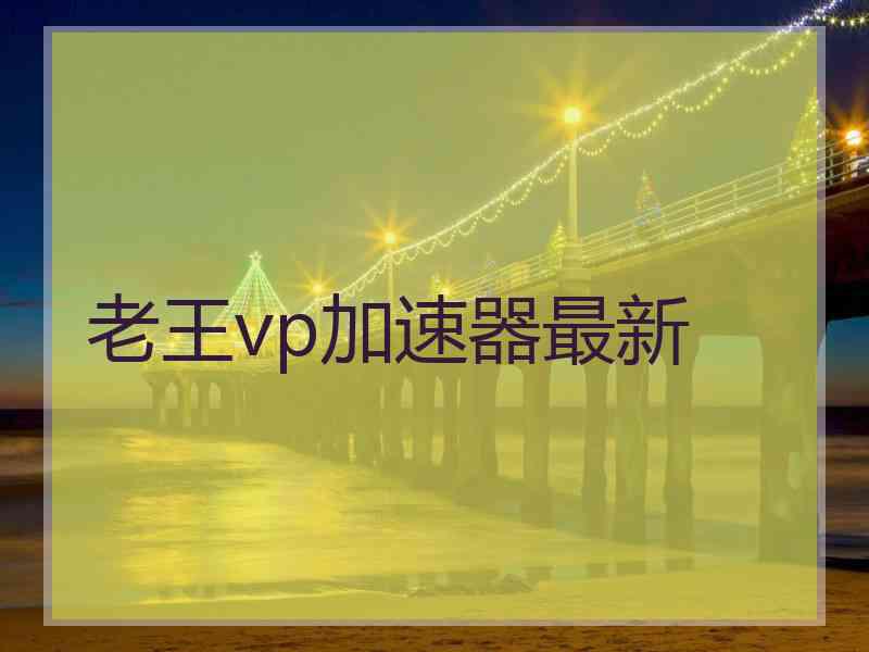 老王vp加速器最新